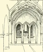 An illustration from Roodscreens and roodlofts (1909)