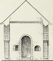 An illustration from Roodscreens and roodlofts (1909)