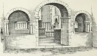 An illustration from Roodscreens and roodlofts (1909)