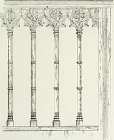 An illustration from Roodscreens and roodlofts (1909)