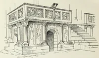 An illustration from Roodscreens and roodlofts (1909)