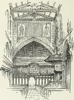 An illustration from Roodscreens and roodlofts (1909)