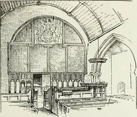 An illustration from Roodscreens and roodlofts (1909)