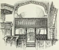 An illustration from Roodscreens and roodlofts (1909)