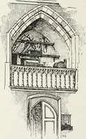 An illustration from Roodscreens and roodlofts (1909)