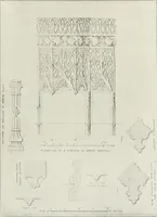 An illustration from Roodscreens and roodlofts (1909)