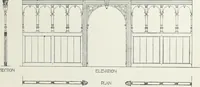An illustration from Roodscreens and roodlofts (1909)