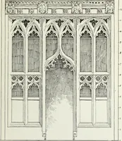 An illustration from Roodscreens and roodlofts (1909)