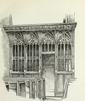 An illustration from Roodscreens and roodlofts (1909)