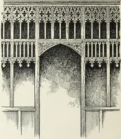 An illustration from Roodscreens and roodlofts (1909)