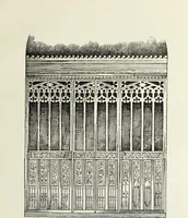 An illustration from Roodscreens and roodlofts (1909)