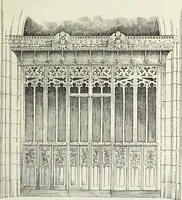 An illustration from Roodscreens and roodlofts (1909)