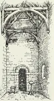 An illustration from Roodscreens and roodlofts (1909)