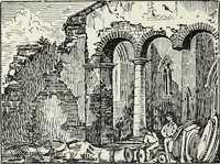 An illustration from Roodscreens and roodlofts (1909)