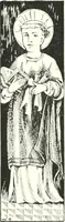 An illustration from Roodscreens and roodlofts (1909)