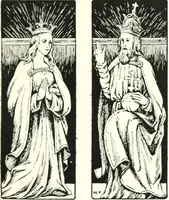 An illustration from Roodscreens and roodlofts (1909)