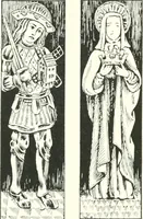 An illustration from Roodscreens and roodlofts (1909)