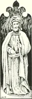 An illustration from Roodscreens and roodlofts (1909)