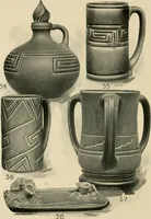 An illustration from Rookwood, an American art. (1904)