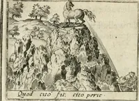 An illustration from Bellerophon, of, Lust tot vvysheyd : begrijpende veel zeedighe, stichtlijcke en leerlijcke sinne-beelden met haere verklaringhen (1614)