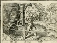 An illustration from Bellerophon, of, Lust tot vvysheyd : begrijpende veel zeedighe, stichtlijcke en leerlijcke sinne-beelden met haere verklaringhen (1614)