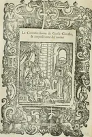 Picture 66 of 273 from Rosario della gloriosa Vergine Maria : con le stationi, & indulgentie delle chiese di Roma per tutto l'anno : di nuouo stampato, & ricorretto con nuoue & belle figure adornato (1591), leaf 131