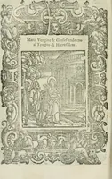 Picture 70 of 273 from Rosario della gloriosa Vergine Maria : con le stationi, & indulgentie delle chiese di Roma per tutto l'anno : di nuouo stampato, & ricorretto con nuoue & belle figure adornato (1591), leaf 137