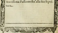 An illustration from Rosario della gloriosa Vergine Maria : con le stationi, & indulgentie delle chiese di Roma per tutto l'anno : di nuouo stampato, & ricorretto con nuoue & belle figure adornato (1591)