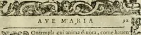 An illustration from Rosario della gloriosa Vergine Maria : con le stationi, & indulgentie delle chiese di Roma per tutto l'anno : di nuouo stampato, & ricorretto con nuoue & belle figure adornato (1591)