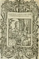 Picture 105 of 273 from Rosario della gloriosa Vergine Maria : con le stationi, & indulgentie delle chiese di Roma per tutto l'anno : di nuouo stampato, & ricorretto con nuoue & belle figure adornato (1591), leaf 185