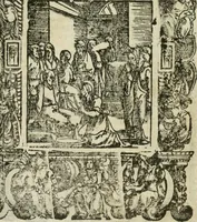 Picture 108 of 273 from Rosario della gloriosa Vergine Maria : con le stationi, & indulgentie delle chiese di Roma per tutto l'anno : di nuouo stampato, & ricorretto con nuoue & belle figure adornato (1591), leaf 191