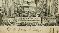 An illustration from Rosario della gloriosa Vergine Maria : con le stationi, & indulgentie delle chiese di Roma per tutto l'anno : di nuouo stampato, & ricorretto con nuoue & belle figure adornato (1591)