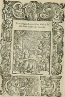 Picture 115 of 273 from Rosario della gloriosa Vergine Maria : con le stationi, & indulgentie delle chiese di Roma per tutto l'anno : di nuouo stampato, & ricorretto con nuoue & belle figure adornato (1591), leaf 201