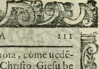 Picture 130 of 273 from Rosario della gloriosa Vergine Maria : con le stationi, & indulgentie delle chiese di Roma per tutto l'anno : di nuouo stampato, & ricorretto con nuoue & belle figure adornato (1591), leaf 222