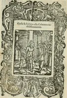 Picture 131 of 273 from Rosario della gloriosa Vergine Maria : con le stationi, & indulgentie delle chiese di Roma per tutto l'anno : di nuouo stampato, & ricorretto con nuoue & belle figure adornato (1591), leaf 223