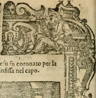 Picture 136 of 273 from Rosario della gloriosa Vergine Maria : con le stationi, & indulgentie delle chiese di Roma per tutto l'anno : di nuouo stampato, & ricorretto con nuoue & belle figure adornato (1591), leaf 229
