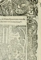 An illustration from Rosario della gloriosa Vergine Maria : con le stationi, & indulgentie delle chiese di Roma per tutto l'anno : di nuouo stampato, & ricorretto con nuoue & belle figure adornato (1591)