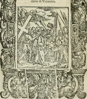 Picture 164 of 273 from Rosario della gloriosa Vergine Maria : con le stationi, & indulgentie delle chiese di Roma per tutto l'anno : di nuouo stampato, & ricorretto con nuoue & belle figure adornato (1591), leaf 267