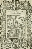 Picture 169 of 273 from Rosario della gloriosa Vergine Maria : con le stationi, & indulgentie delle chiese di Roma per tutto l'anno : di nuouo stampato, & ricorretto con nuoue & belle figure adornato (1591), leaf 275
