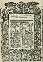 Picture 170 of 273 from Rosario della gloriosa Vergine Maria : con le stationi, & indulgentie delle chiese di Roma per tutto l'anno : di nuouo stampato, & ricorretto con nuoue & belle figure adornato (1591), leaf 277