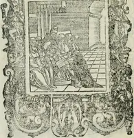 Picture 12 of 273 from Rosario della gloriosa Vergine Maria : con le stationi, & indulgentie delle chiese di Roma per tutto l'anno : di nuouo stampato, & ricorretto con nuoue & belle figure adornato (1591), leaf 33
