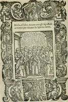 Picture 210 of 273 from Rosario della gloriosa Vergine Maria : con le stationi, & indulgentie delle chiese di Roma per tutto l'anno : di nuouo stampato, & ricorretto con nuoue & belle figure adornato (1591), leaf 339