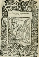 Picture 213 of 273 from Rosario della gloriosa Vergine Maria : con le stationi, & indulgentie delle chiese di Roma per tutto l'anno : di nuouo stampato, & ricorretto con nuoue & belle figure adornato (1591), leaf 345