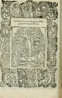 Picture 223 of 273 from Rosario della gloriosa Vergine Maria : con le stationi, & indulgentie delle chiese di Roma per tutto l'anno : di nuouo stampato, & ricorretto con nuoue & belle figure adornato (1591), leaf 359
