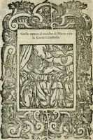 Picture 228 of 273 from Rosario della gloriosa Vergine Maria : con le stationi, & indulgentie delle chiese di Roma per tutto l'anno : di nuouo stampato, & ricorretto con nuoue & belle figure adornato (1591), leaf 369