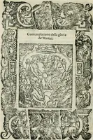 Picture 248 of 273 from Rosario della gloriosa Vergine Maria : con le stationi, & indulgentie delle chiese di Roma per tutto l'anno : di nuouo stampato, & ricorretto con nuoue & belle figure adornato (1591), leaf 393