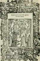 Picture 253 of 273 from Rosario della gloriosa Vergine Maria : con le stationi, & indulgentie delle chiese di Roma per tutto l'anno : di nuouo stampato, & ricorretto con nuoue & belle figure adornato (1591), leaf 401
