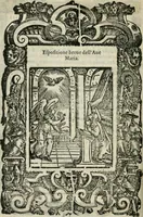 Picture 260 of 273 from Rosario della gloriosa Vergine Maria : con le stationi, & indulgentie delle chiese di Roma per tutto l'anno : di nuouo stampato, & ricorretto con nuoue & belle figure adornato (1591), leaf 431