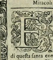 Picture 263 of 273 from Rosario della gloriosa Vergine Maria : con le stationi, & indulgentie delle chiese di Roma per tutto l'anno : di nuouo stampato, & ricorretto con nuoue & belle figure adornato (1591), leaf 438