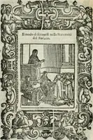 Picture 21 of 273 from Rosario della gloriosa Vergine Maria : con le stationi, & indulgentie delle chiese di Roma per tutto l'anno : di nuouo stampato, & ricorretto con nuoue & belle figure adornato (1591), leaf 63